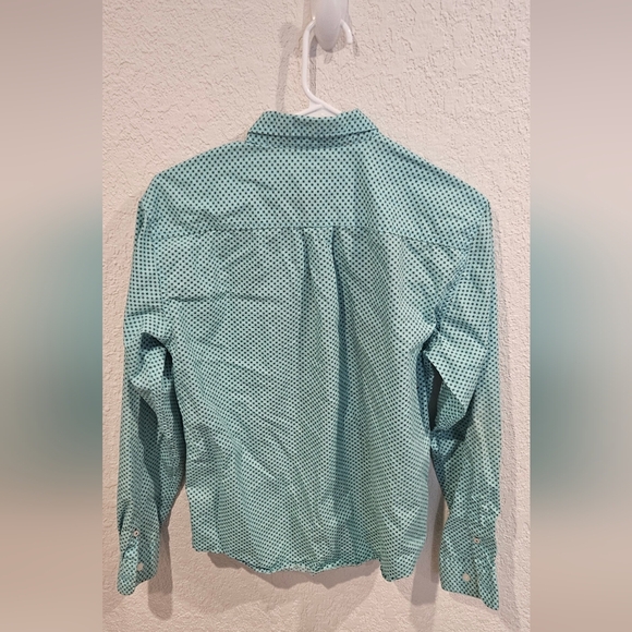 Cinch Boys Button Down Long Sleeve Collared Dress Shirt Size 14 - Picture 4 of 4